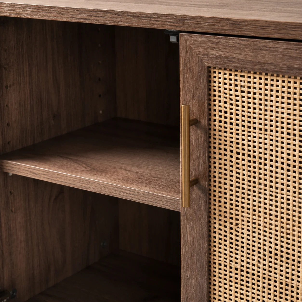 Rattan Accent Cabinet - Image 2