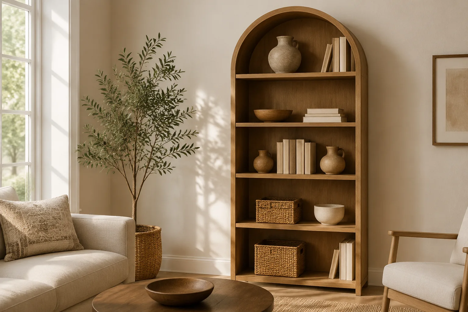 Arched Display Bookcase - Image 3