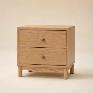 Two-Drawer Nightstand