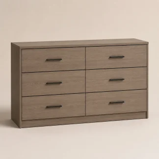 Six-Drawer Bedroom Dresser