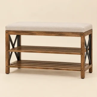 Entryway Shoe Storage Bench