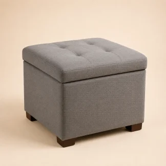 Upholstered Storage Ottoman