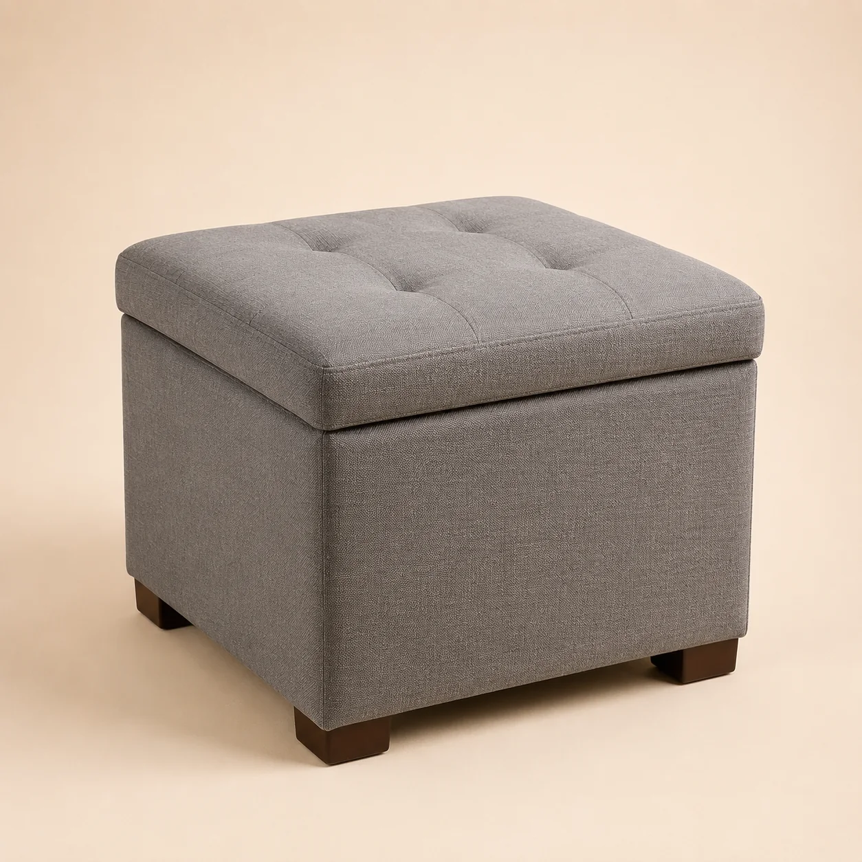 Upholstered Storage Ottoman