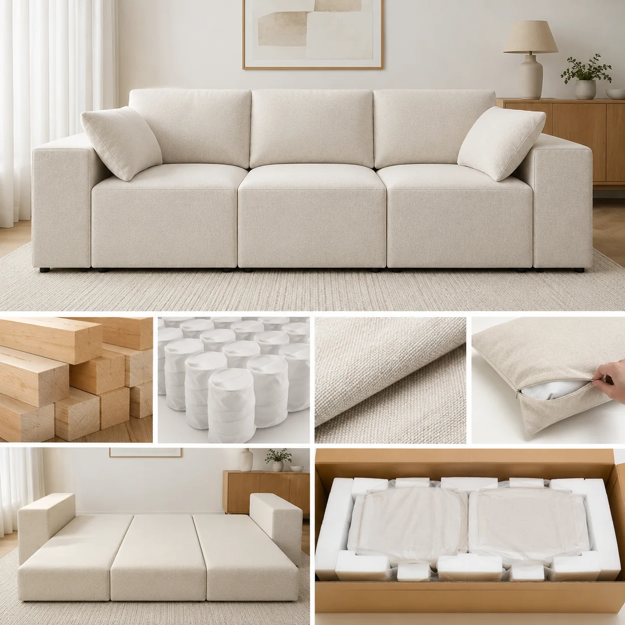 Modular Apartment Sofa - Image 4