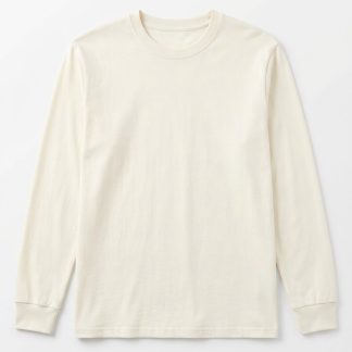 Solid Casual Long Sleeve — Ivory
