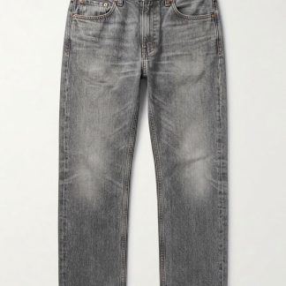 Vintage Wash Jeans — Faded Grey